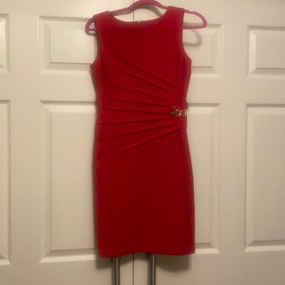 Beautiful Red Business or Graduation Dress